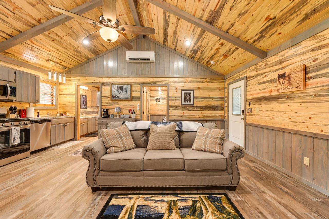 Pet-Friendly Broken Bow Cabin Near Lukfata Creek! Vila Exterior foto